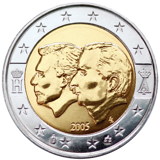 2 euros conmemorativa Unión Económica Belgo-Luxemburguesa
